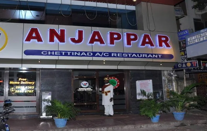 Anjappar Chettinad Indian