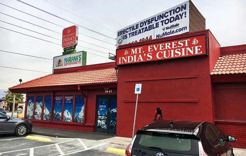Mt. Everest India's Cuisine