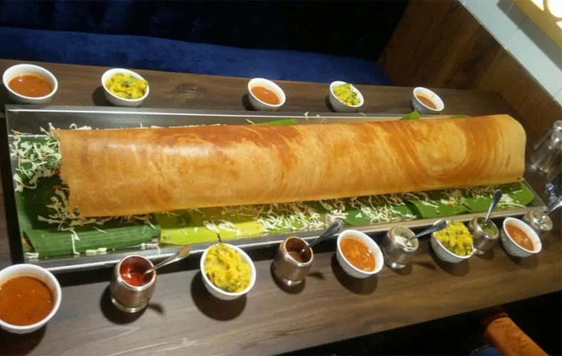 Dosa set meals at Dakshin (Bakurocho)