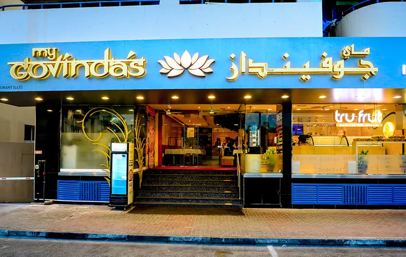 MyGovindas - Best Pure Vegetarian Restaurant in Karama, Dubai